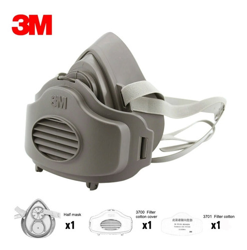 Máscara 3200 3m Semi- Facial - Completa Tamanho Universal