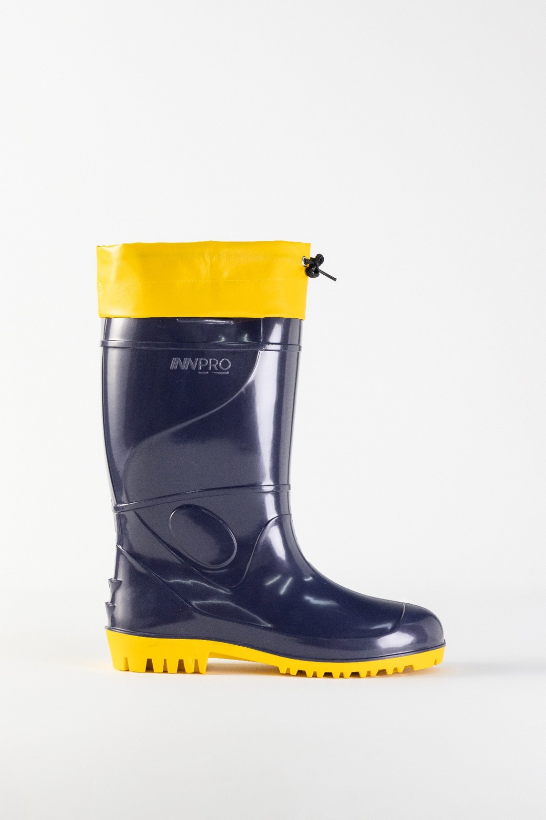Bota Pvc Aqua Innpro Cano Longo Polaina Membrana Fina Azul