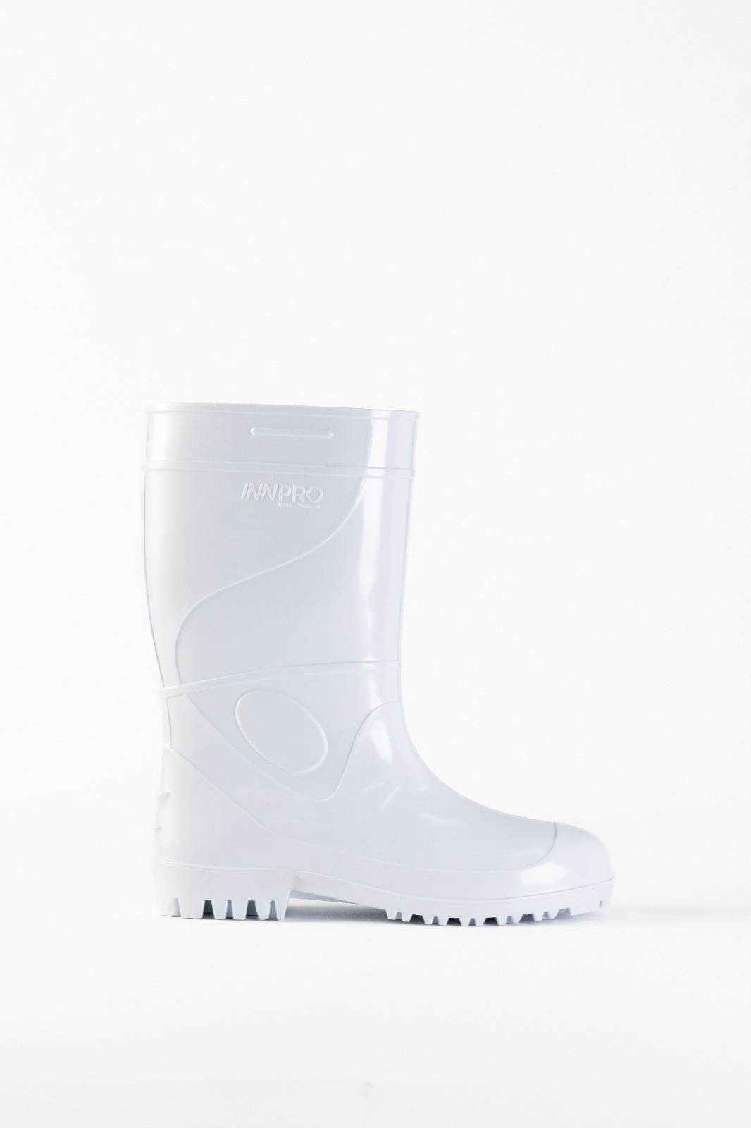 Bota Pvc Agro Innpro Cano Longo Com Membrana Fina Branca